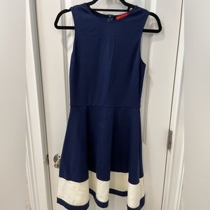 NWOT Saks Fifth Avenue Navy Dress